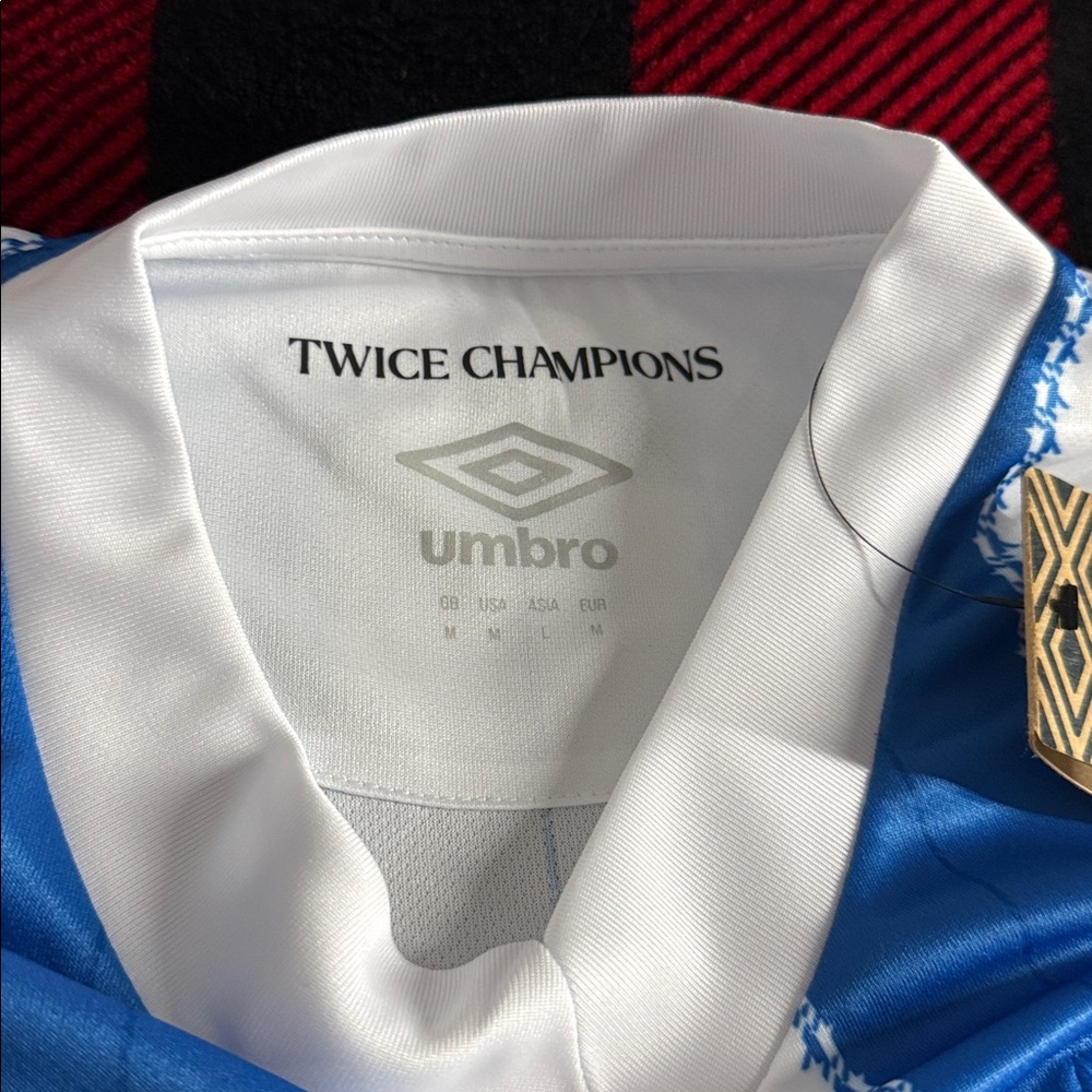 Huddersfield Town 🏴󠁧󠁢󠁥󠁮󠁧󠁿 2024-25 Umbro Home League One Jersey - Picture 3 of 9
